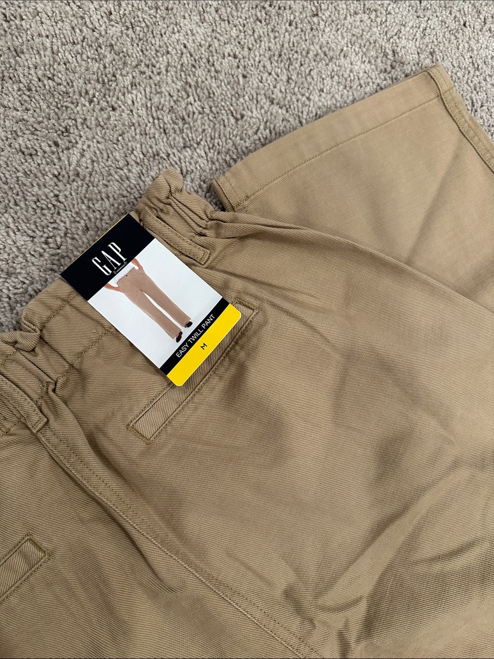 GAP Easy Twill Pants in Khaki